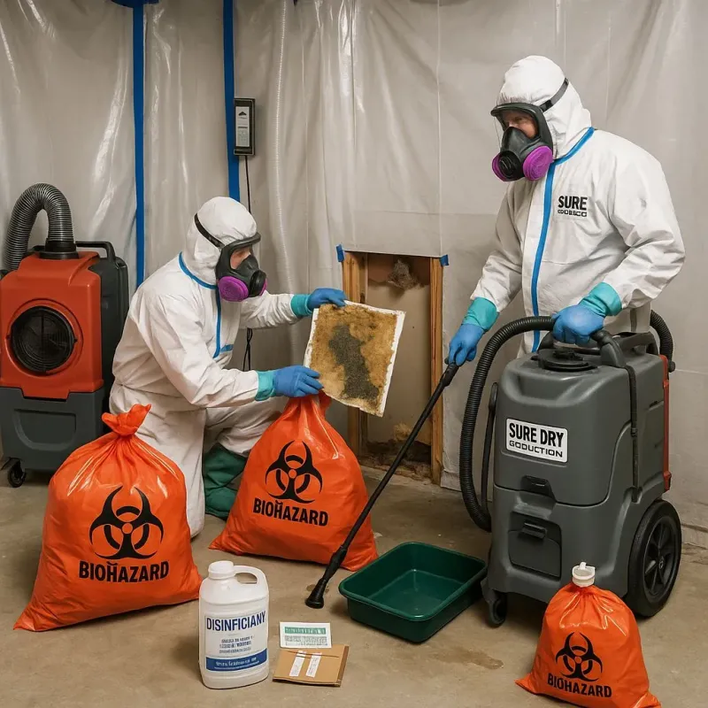 Contaminated Water Handling Protocols process in Cedar Glen West, NJ