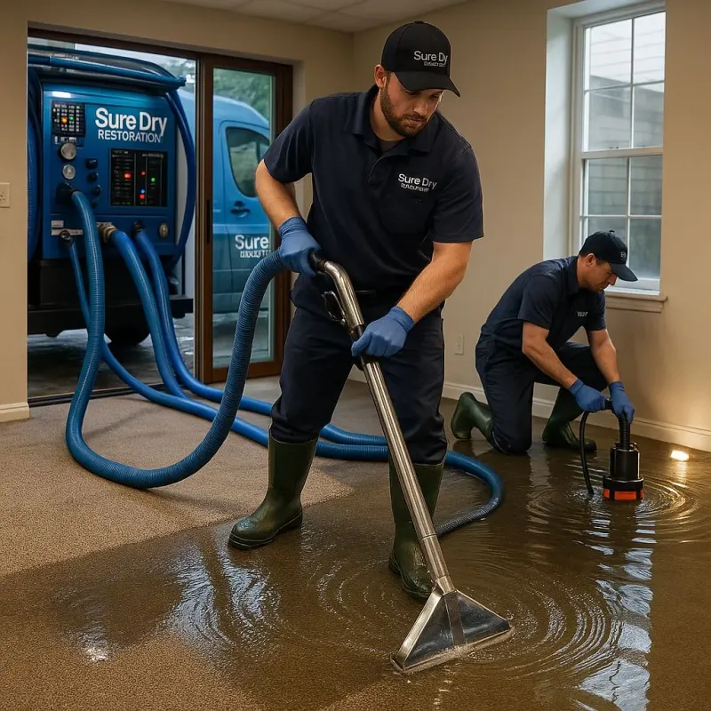 Water Extraction and Removal process in Cedar Glen West, NJ